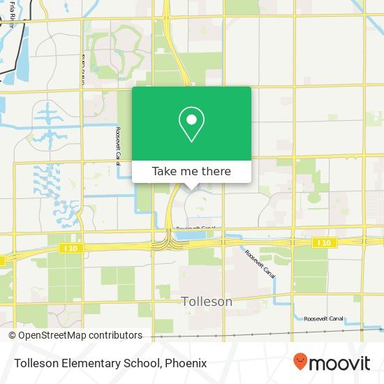 Tolleson Elementary School map