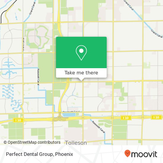 Perfect Dental Group map