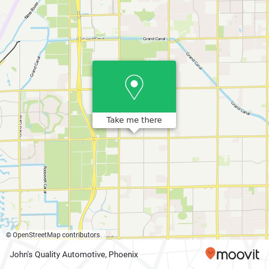 John's Quality Automotive map