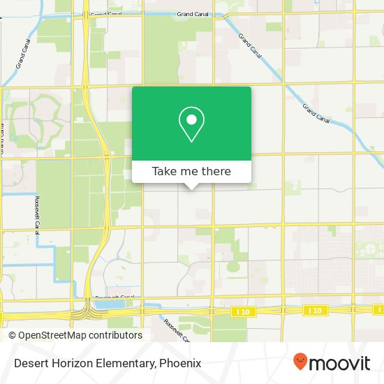 Mapa de Desert Horizon Elementary