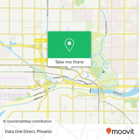 Data One Direct map