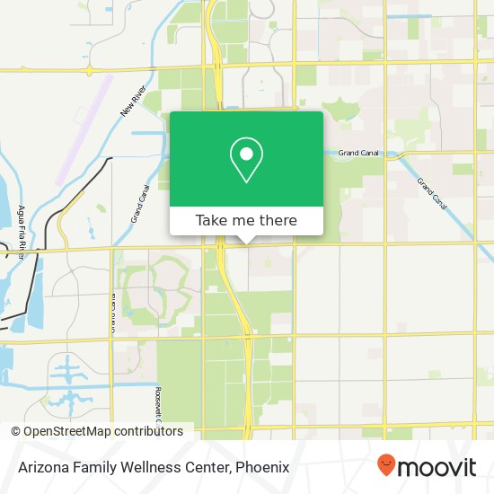 Arizona Family Wellness Center map