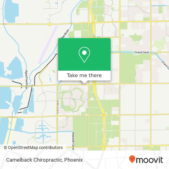 Mapa de Camelback Chiropractic