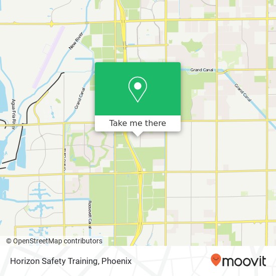 Horizon Safety Training map