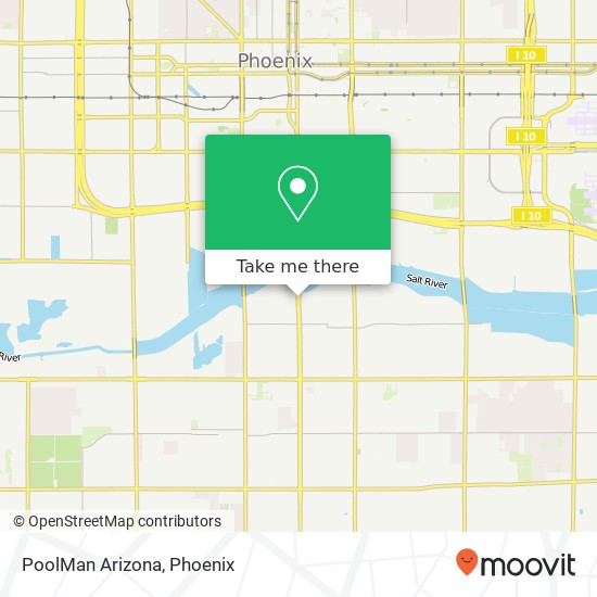 PoolMan Arizona map