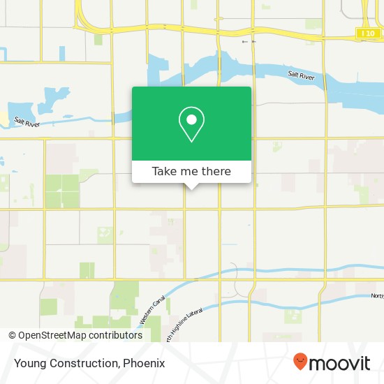 Mapa de Young Construction