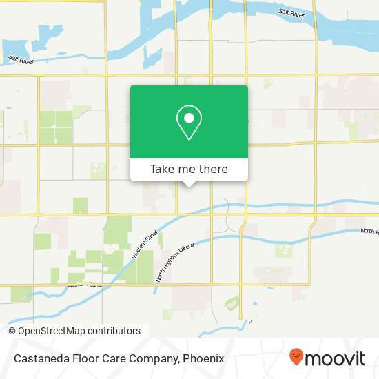 Castaneda Floor Care Company map