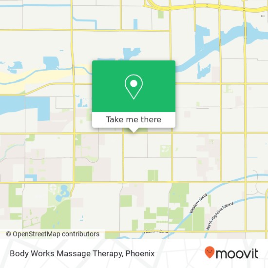 Body Works Massage Therapy map