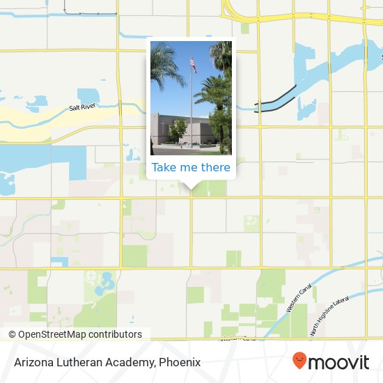 Arizona Lutheran Academy map