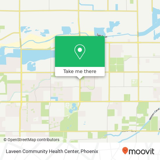 Laveen Community Health Center map