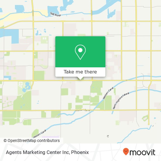 Agents Marketing Center Inc map