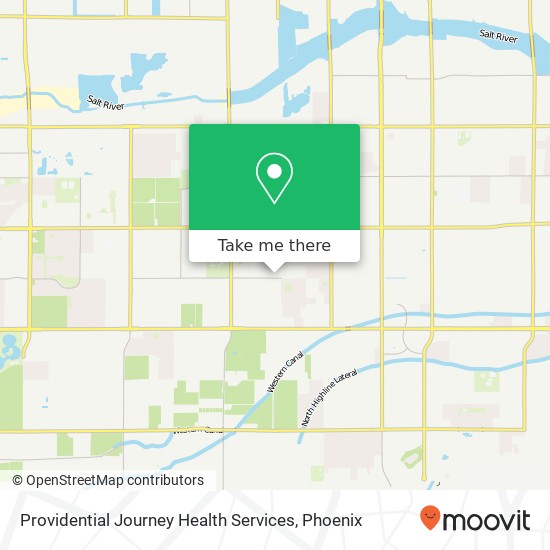 Mapa de Providential Journey Health Services