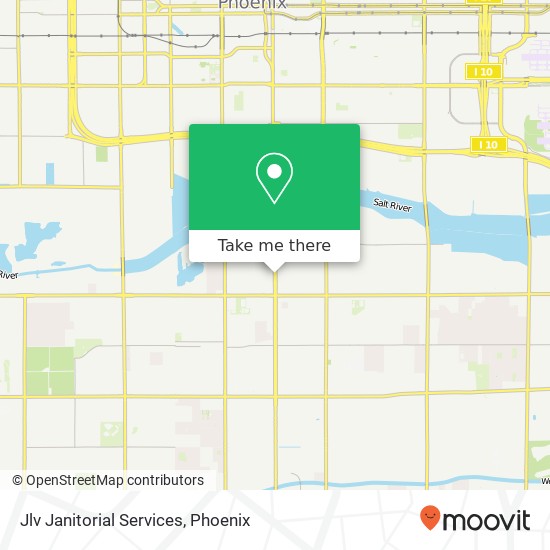 Jlv Janitorial Services map