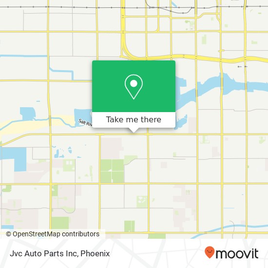 Jvc Auto Parts Inc map