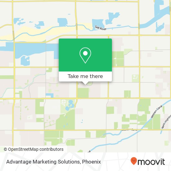 Advantage Marketing Solutions map