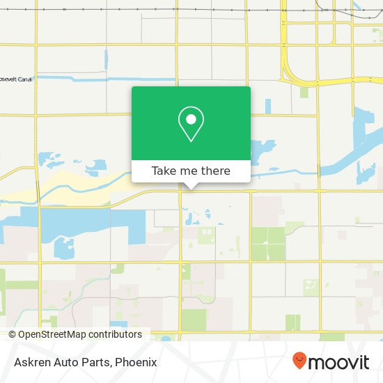 Askren Auto Parts map