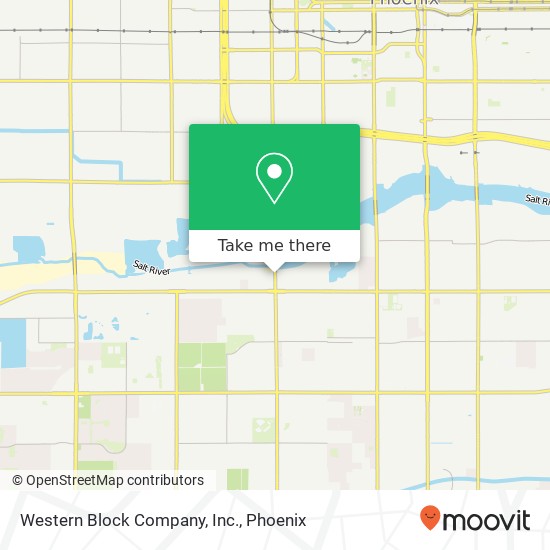 Western Block Company, Inc. map