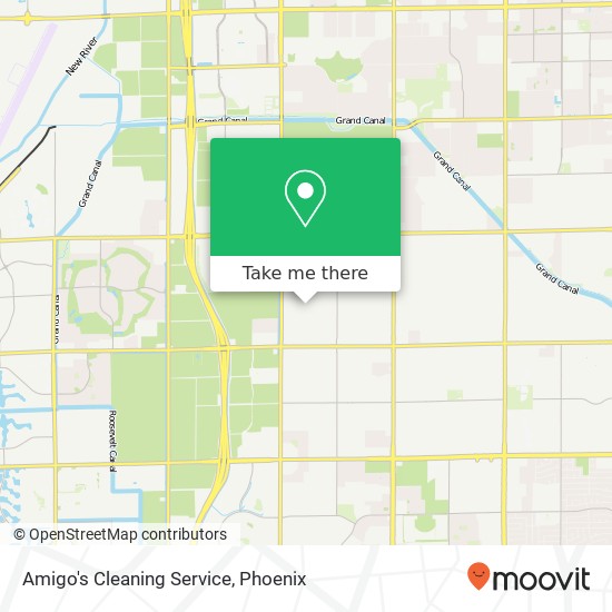 Mapa de Amigo's Cleaning Service