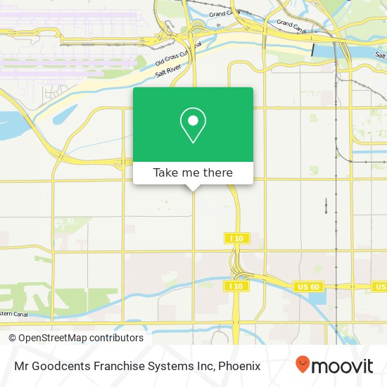 Mr Goodcents Franchise Systems Inc map