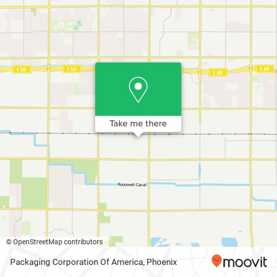 Mapa de Packaging Corporation Of America