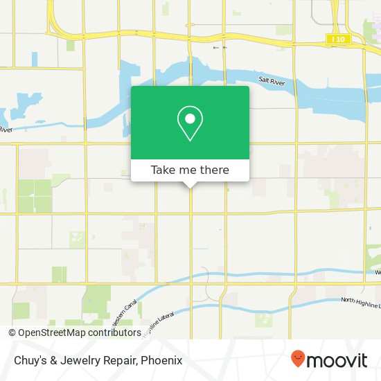 Chuy's & Jewelry Repair map