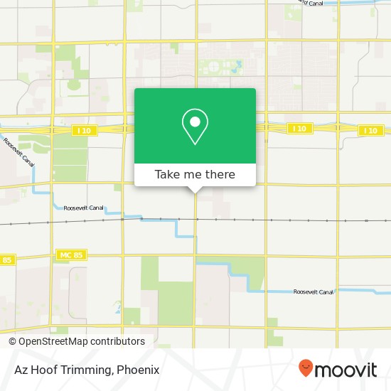 Mapa de Az Hoof Trimming