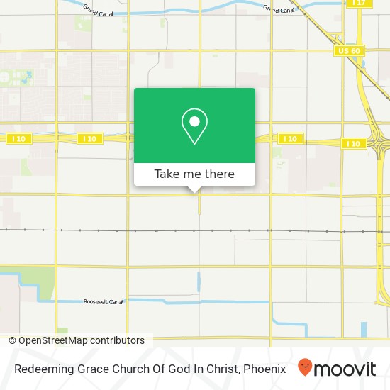 Mapa de Redeeming Grace Church Of God In Christ