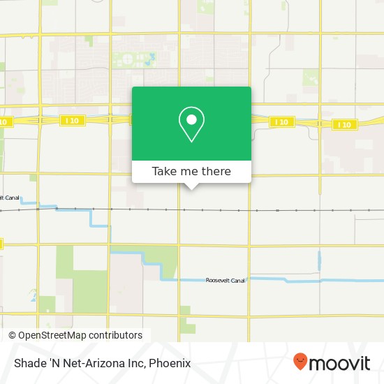 Shade 'N Net-Arizona Inc map