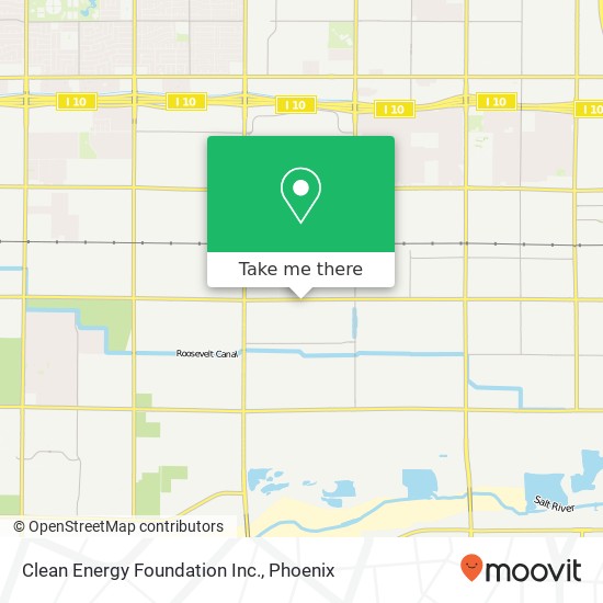 Clean Energy Foundation Inc. map