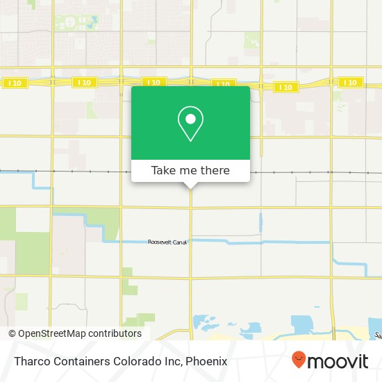 Tharco Containers Colorado Inc map