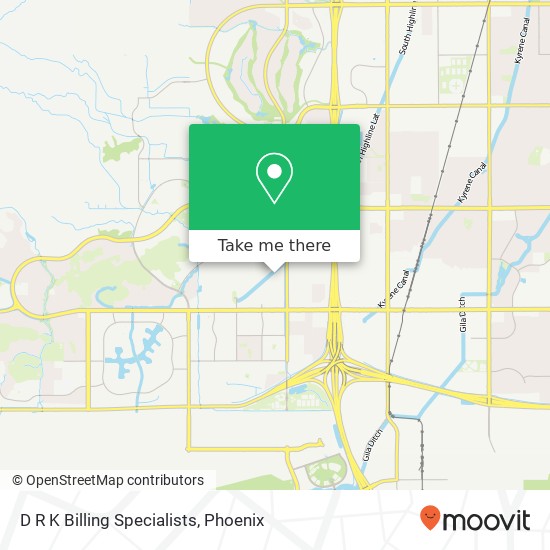 D R K Billing Specialists map