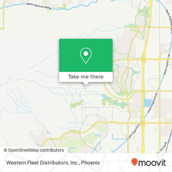 Western Fleet Distributors, Inc. map