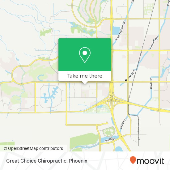 Great Choice Chiropractic map