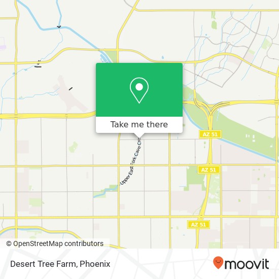 Mapa de Desert Tree Farm