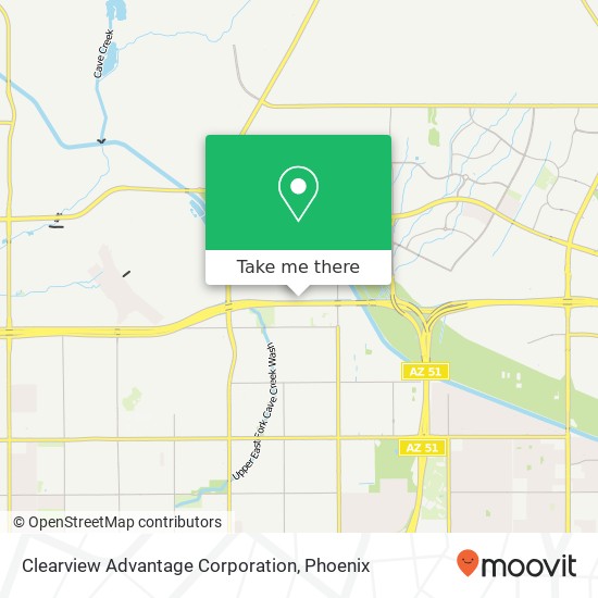 Clearview Advantage Corporation map