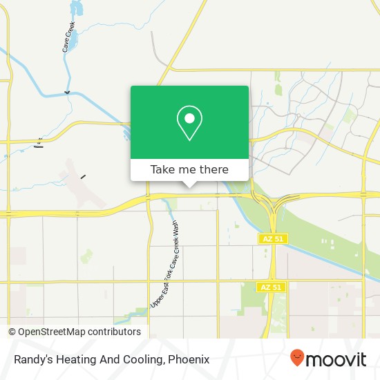 Randy's Heating And Cooling map