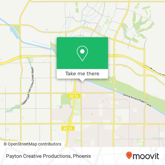 Payton Creative Productions map