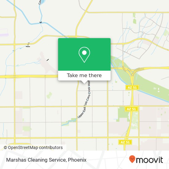 Marshas Cleaning Service map