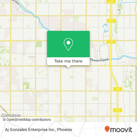 Mapa de Aj Gonzales Enterprise Inc.