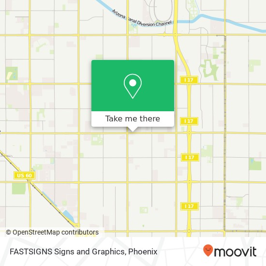 FASTSIGNS Signs and Graphics map