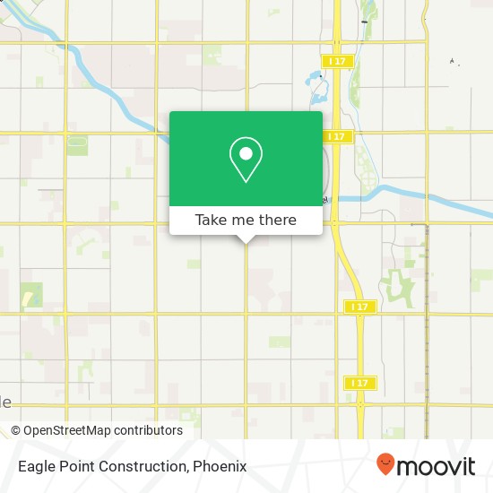 Mapa de Eagle Point Construction