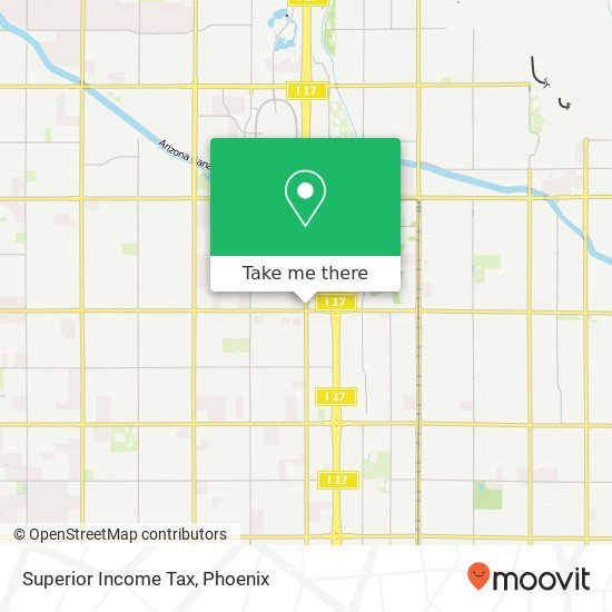 Superior Income Tax map