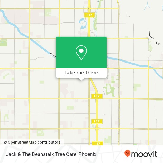 Mapa de Jack & The Beanstalk Tree Care