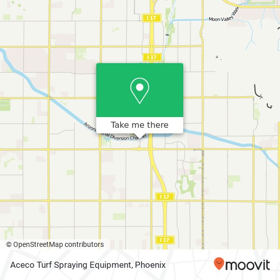 Aceco Turf Spraying Equipment map