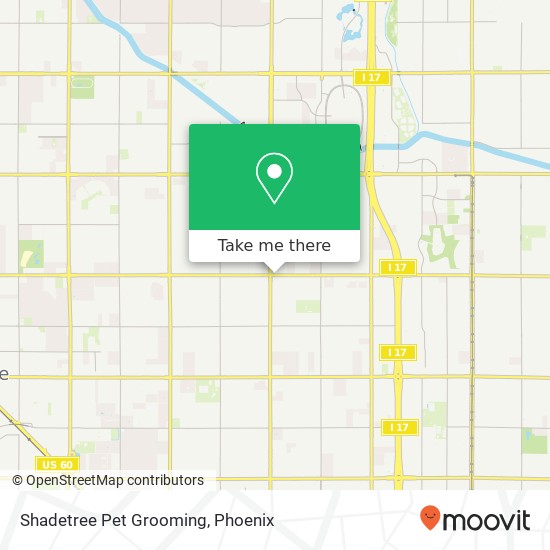 Shadetree Pet Grooming map