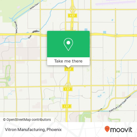 Mapa de Vitron Manufacturing