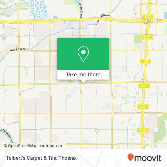 Talbert's Carpet & Tile map