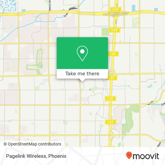 Mapa de Pagelink Wireless