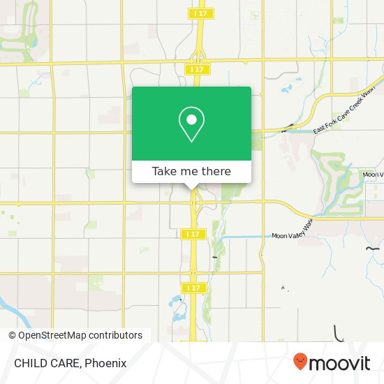 CHILD CARE map