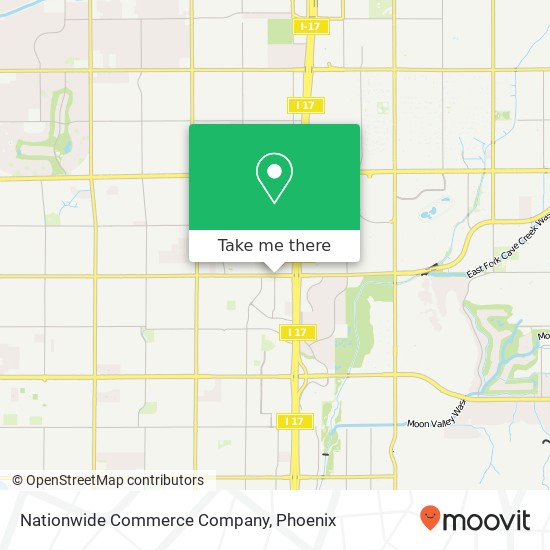 Nationwide Commerce Company map